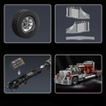 V24 Heavy Duty Custom Truck 3486PCS