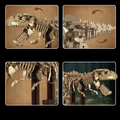 Gold T-Rex Dinosaur Collectible 864PCS