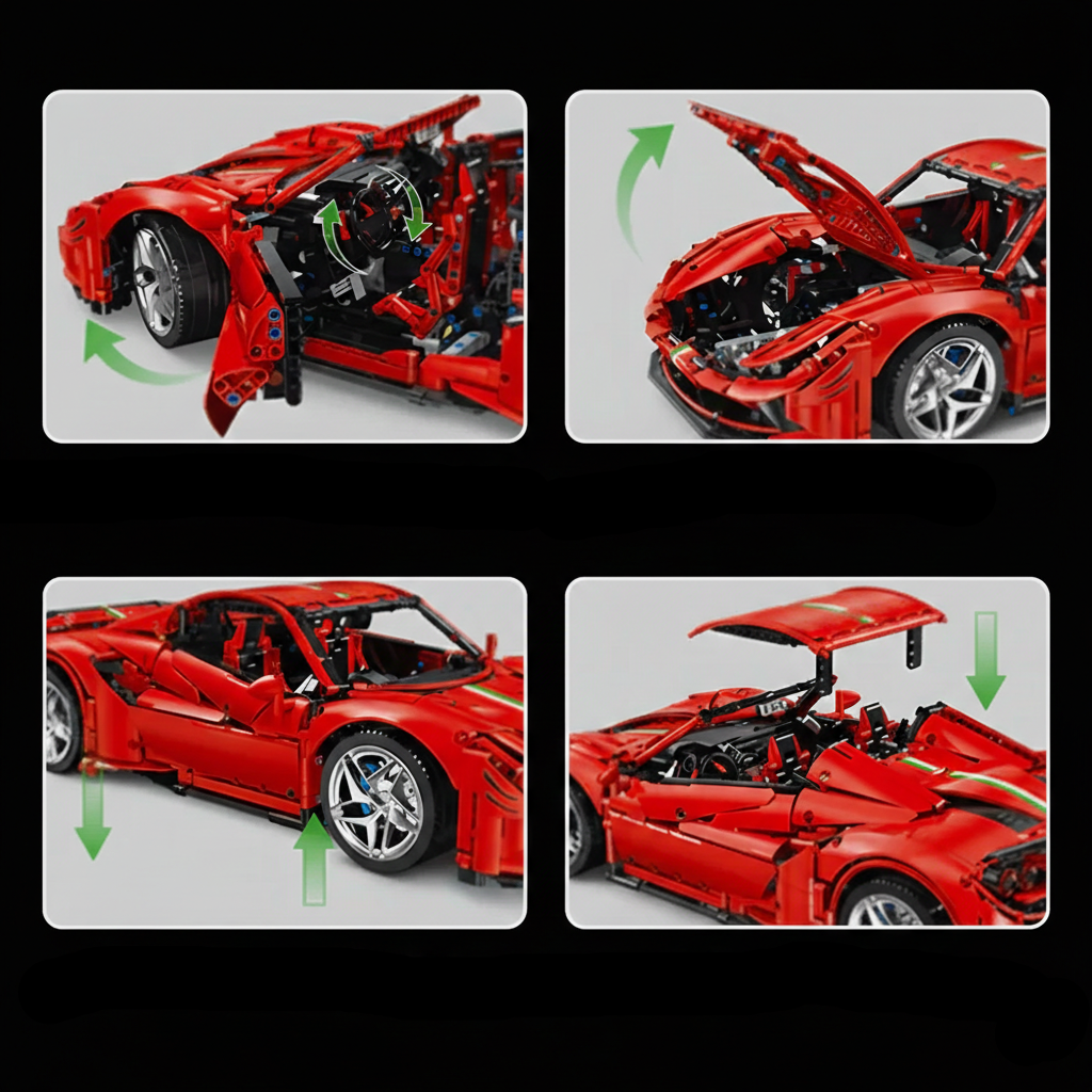 Italian F8 Convertible 3780PCS