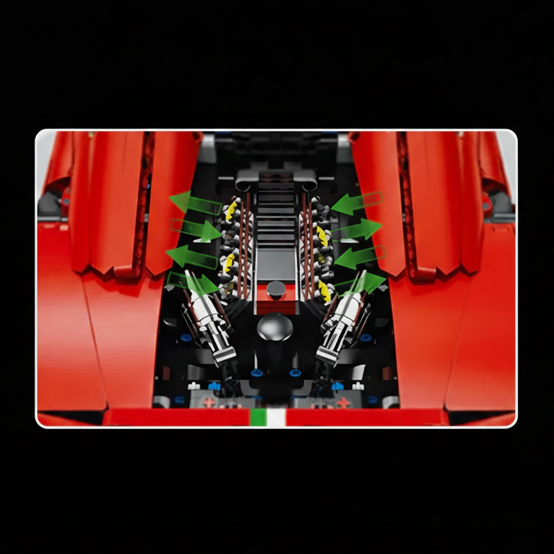 Italian F8 Convertible 3780PCS