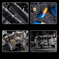 Blue V8 Engine 2774PCS