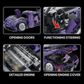 Purple swedish hypercar 2861PCS