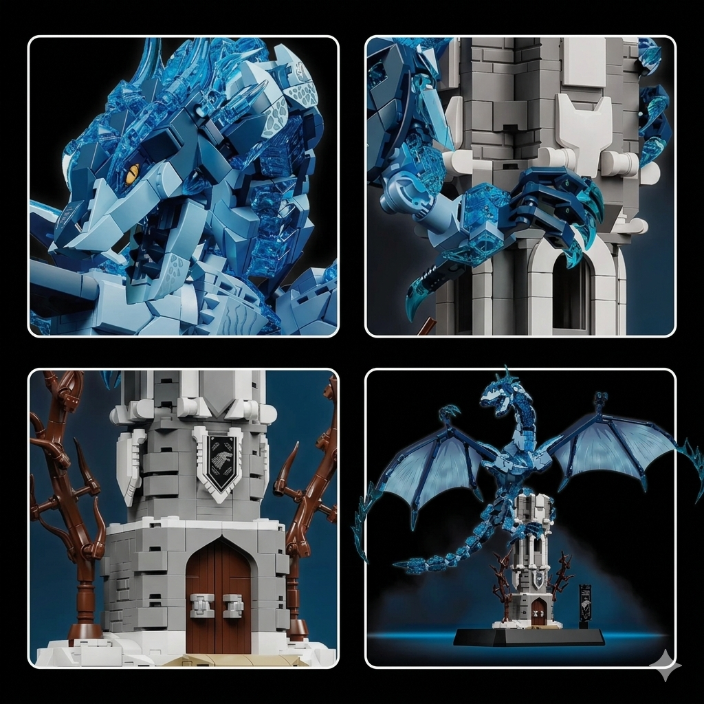 The Mythical Dragon 1788PCS
