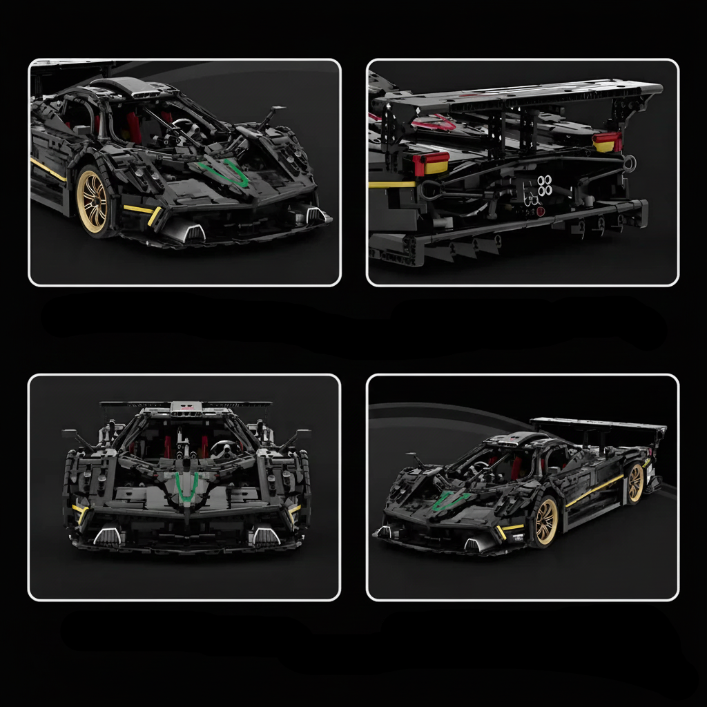 Carbon Zonda Hypercar 4499PCS