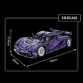 Purple swedish hypercar 2861PCS