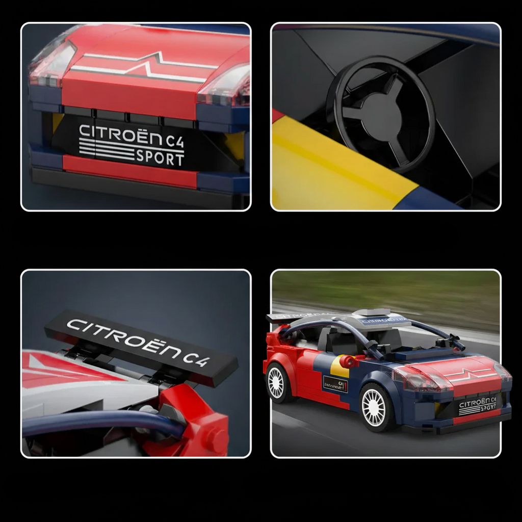 Gobuildit Citroën C4 WRC 298PCS