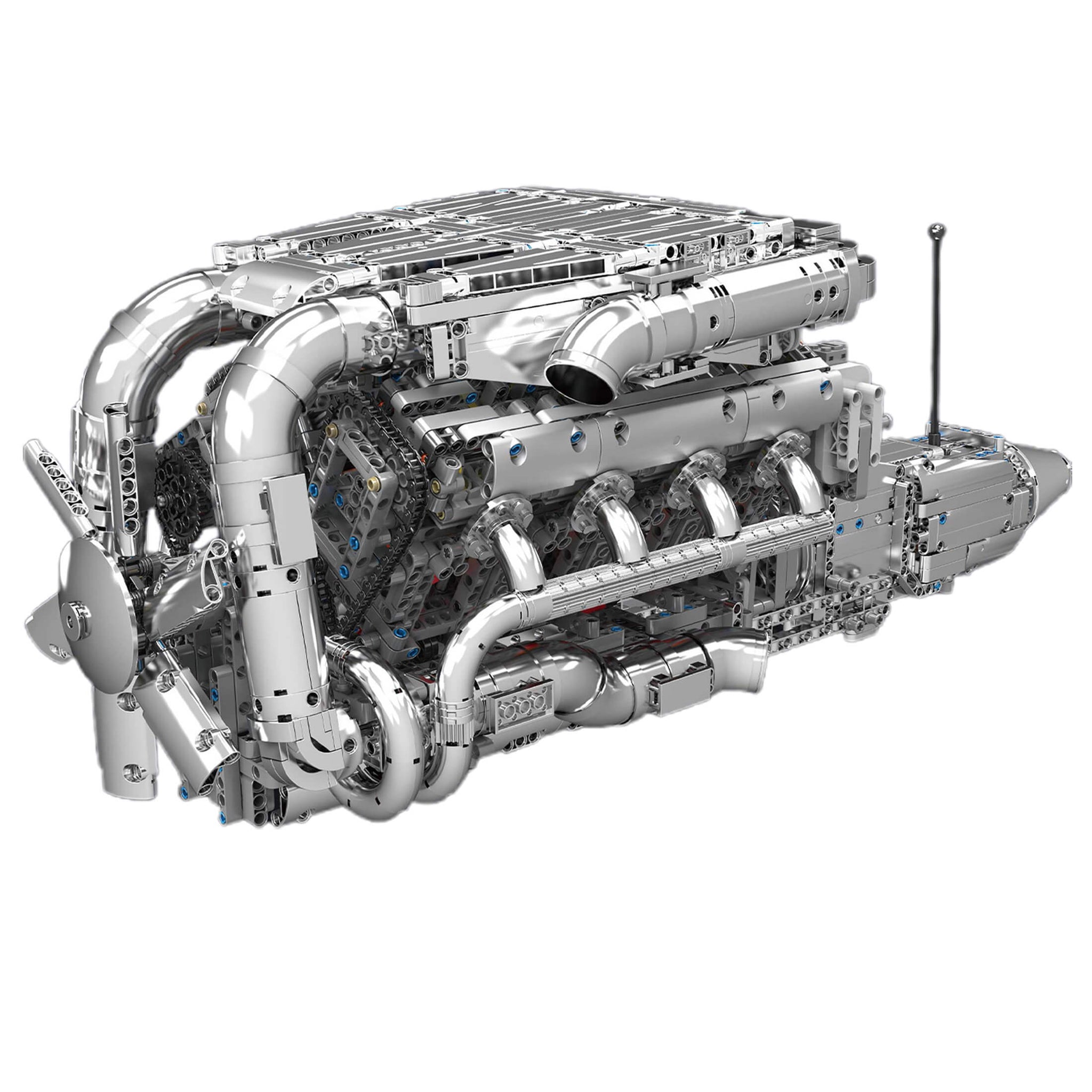 The Chrome 5.5L V8 Engine & Gearbox | 2898PCS