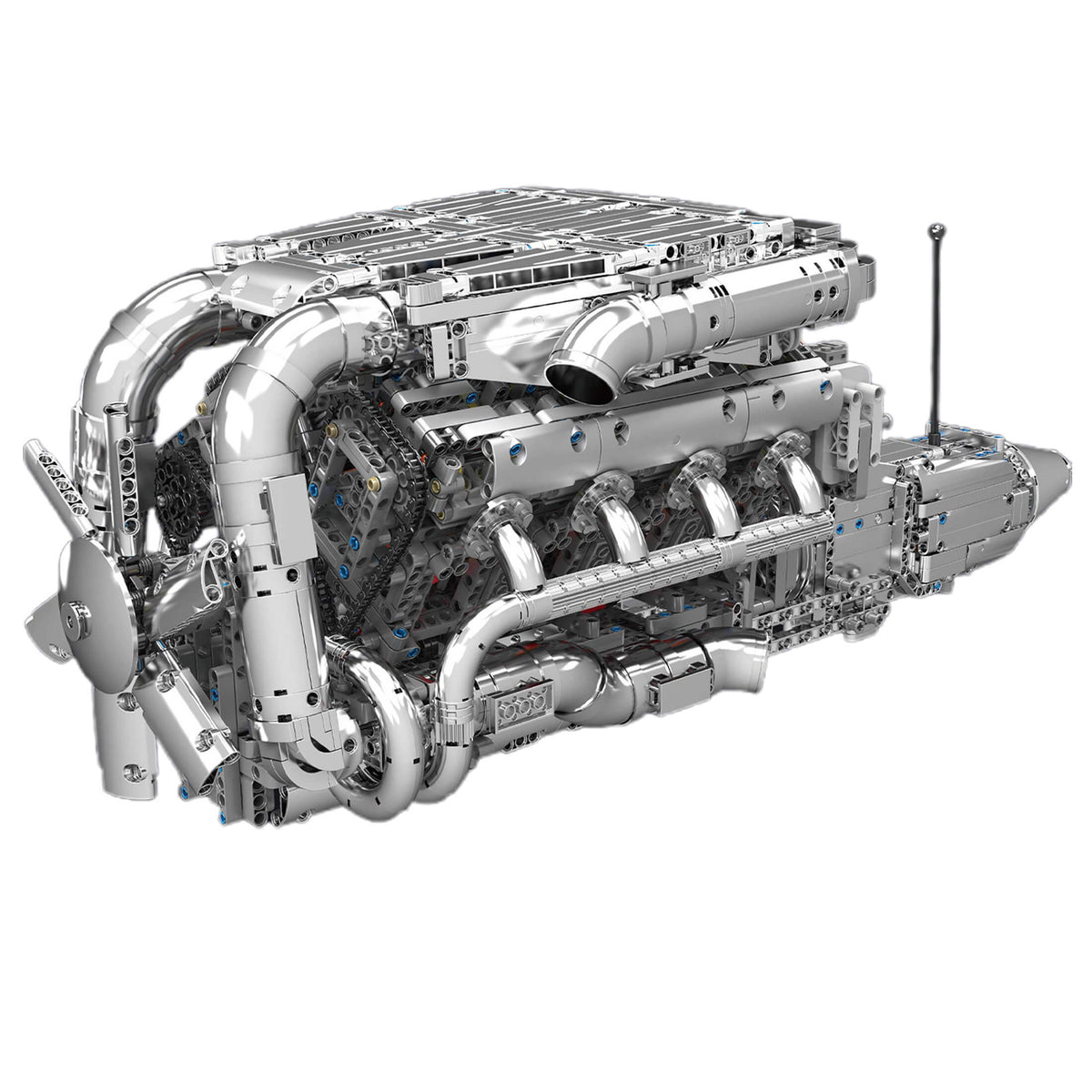 The Chrome 5.5L V8 Engine & Gearbox 2898PCS