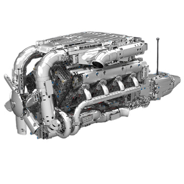 The Chrome 5.5L V8 Engine & Gearbox | 2898PCS