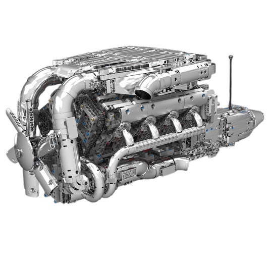 The Chrome 5.5L V8 Engine & Gearbox 2898PCS