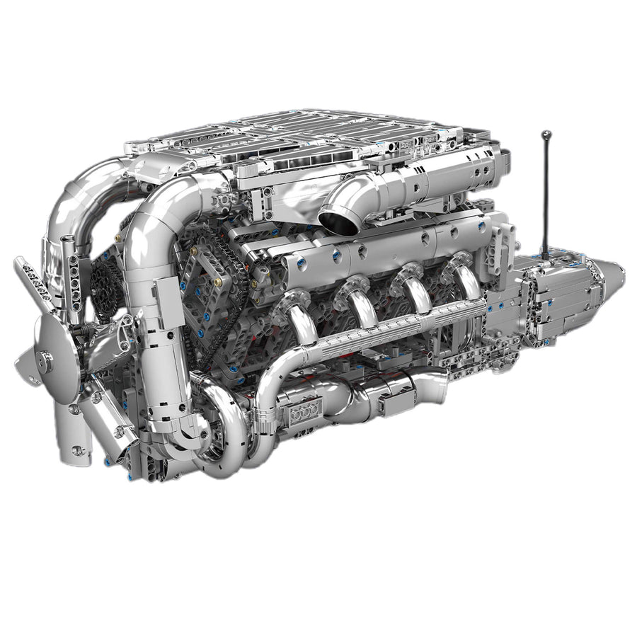 The Chrome 5.5L V8 Engine & Gearbox 2898PCS