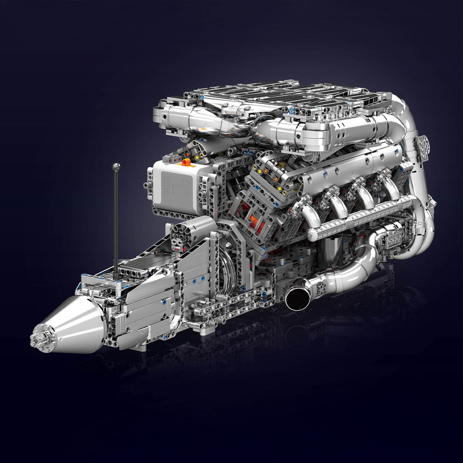 The Chrome 5.5L V8 Engine & Gearbox 2898PCS