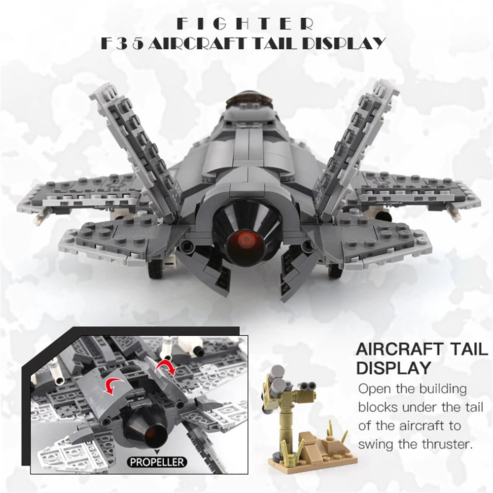 The F35 Fighter 572PCS