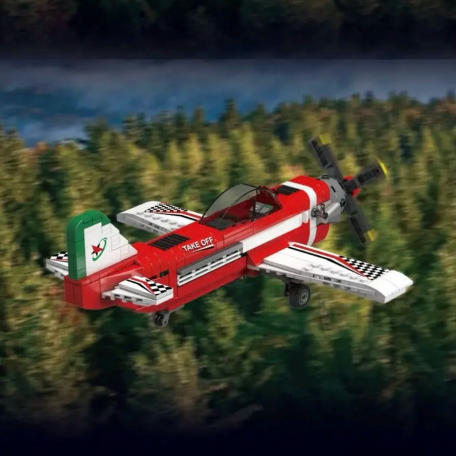 Racing Aircraft Plane 470PCS