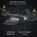 The Tiltrotor Aircraft 1436PCS