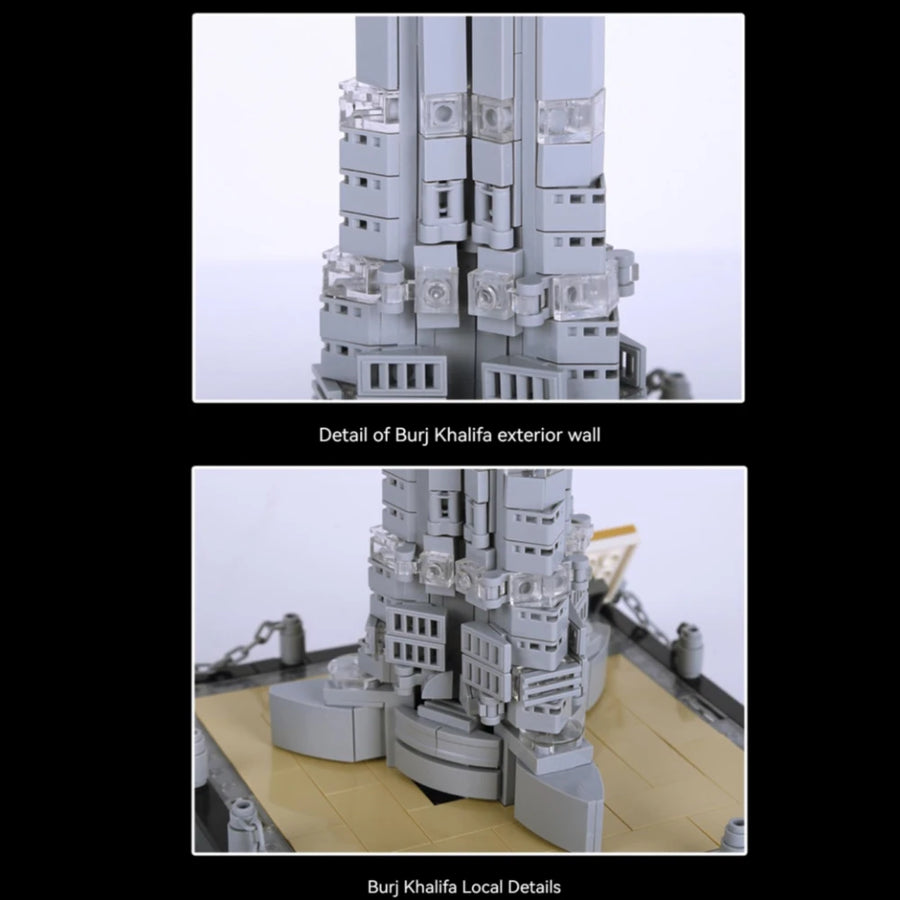 Burj Khalifa Tower 555PCS