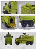 Military Educational Car 486PCS