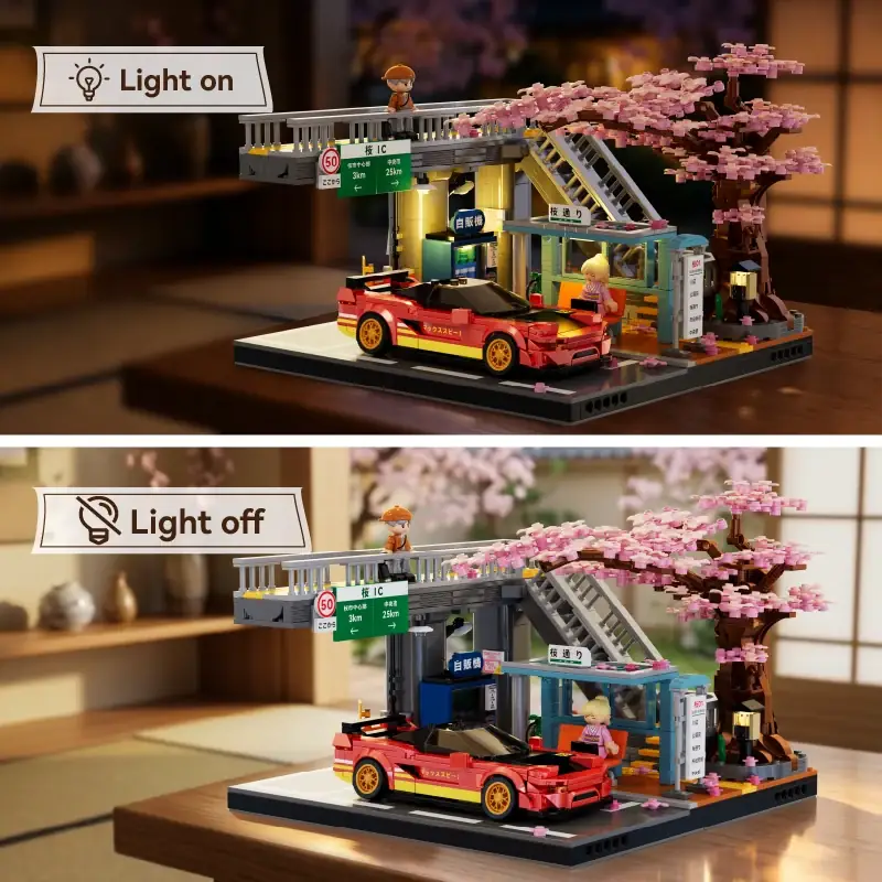 Japanese Skybridge Station 1593PCS