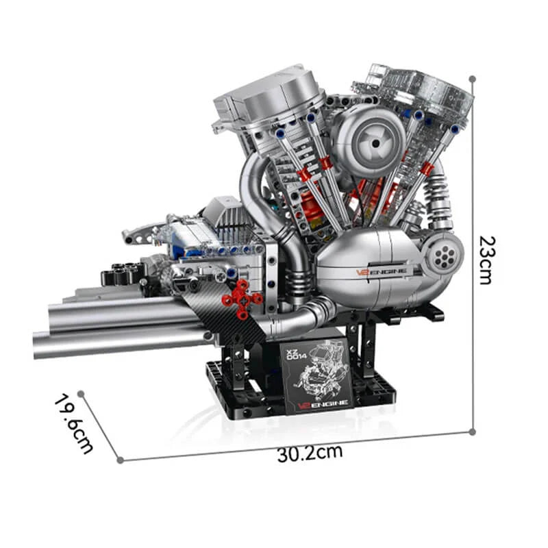 V2 Bike Engine 866PCS