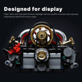 Motorised Flat-Six Engine 879PCS