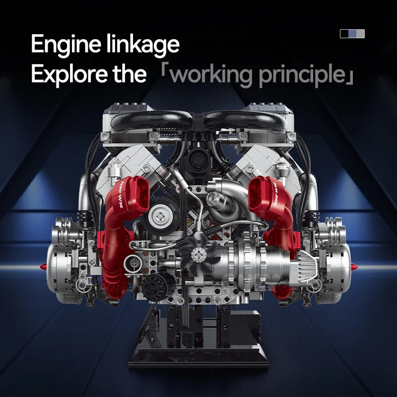 Performance W16 Engine 2520PCS