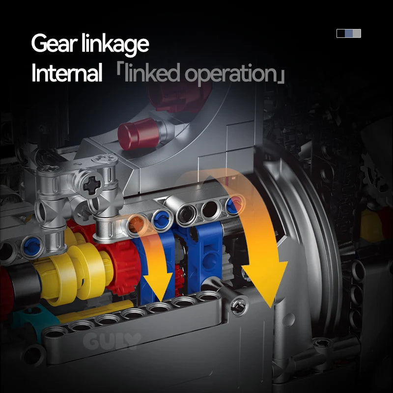 Performance W16 Engine 2520PCS