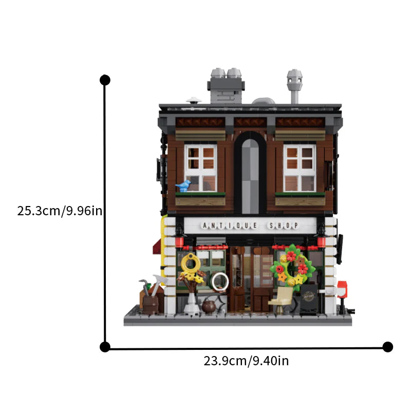 Vintage Antique Shop 1954PCS