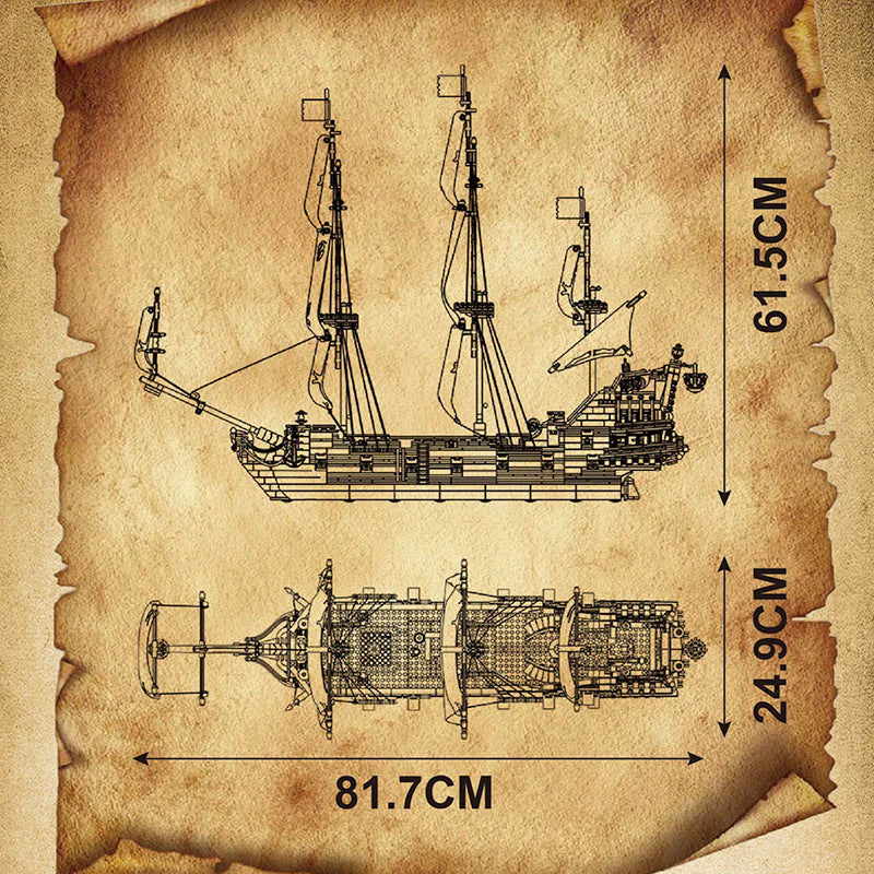 Pirate Revenge Ship 3138PCS
