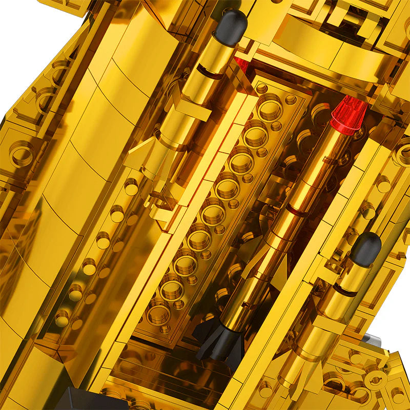 Gold Edition J-20 Fighter Jet 1202PCS