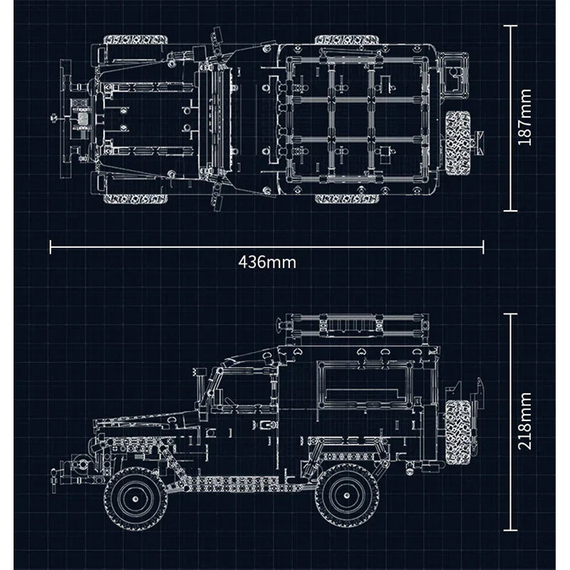 Land Cruiser FJ40 2101PCS