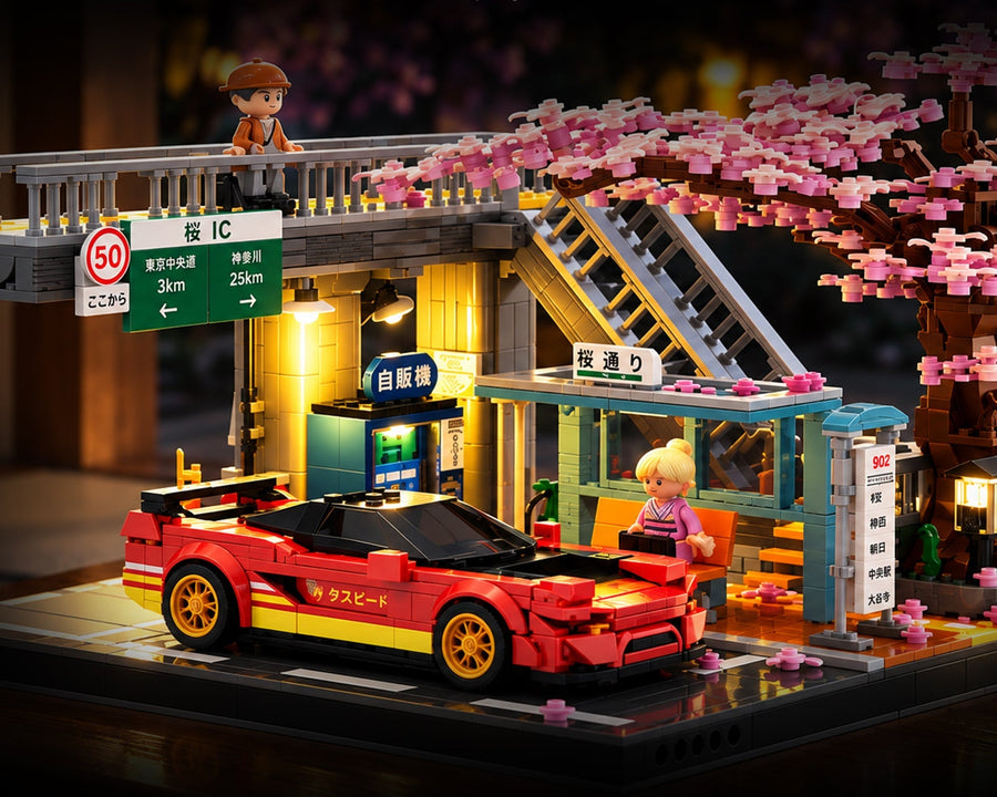 Japanese Skybridge Station 1593PCS