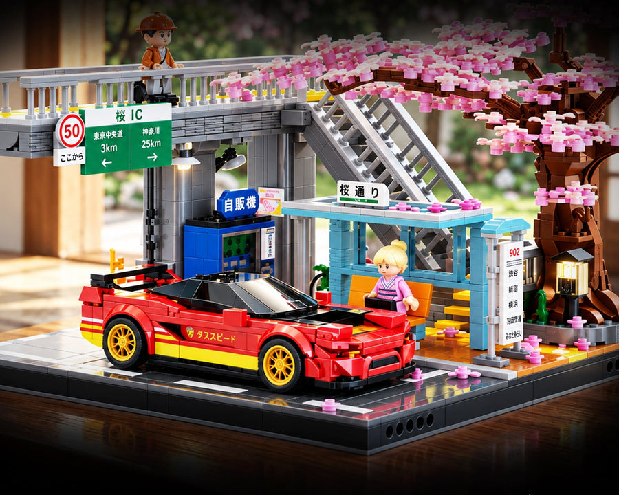 Japanese Skybridge Station 1593PCS