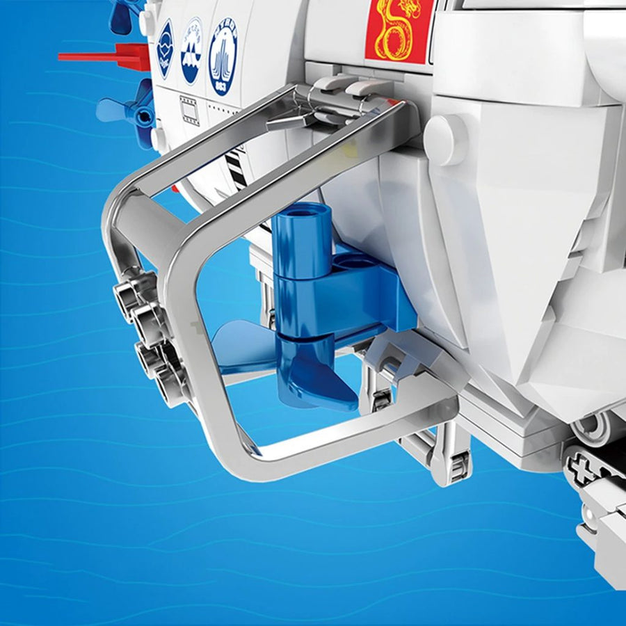 Deep Sea Manned Submersible Boat 1288PCS
