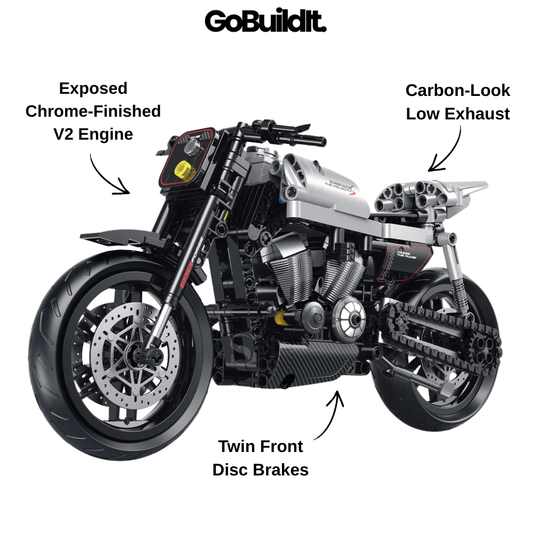 Silver Roadster Bike 533PCS