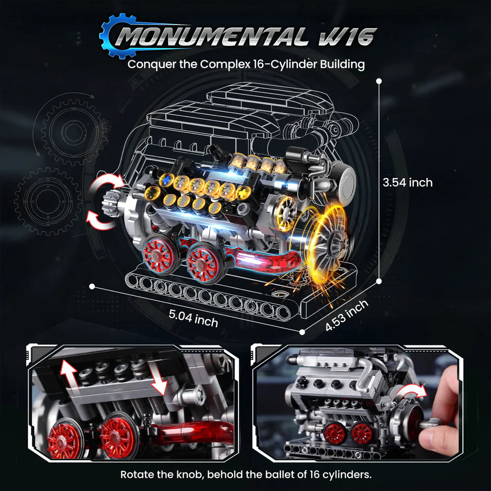 Engine Trio Model 840PCS