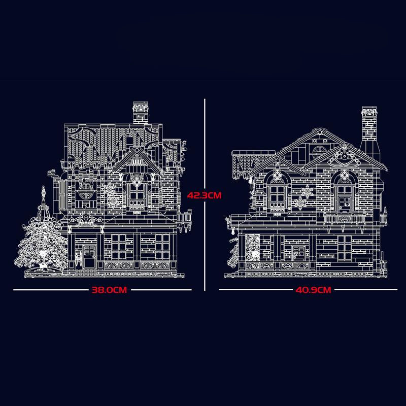 Christmas Cottage 1318PCS