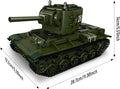 Military KV-2 tank 924PCS