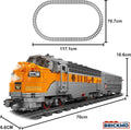 F7-WP Express Train 1751PCS