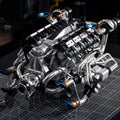 Blue V8 Engine 2774PCS