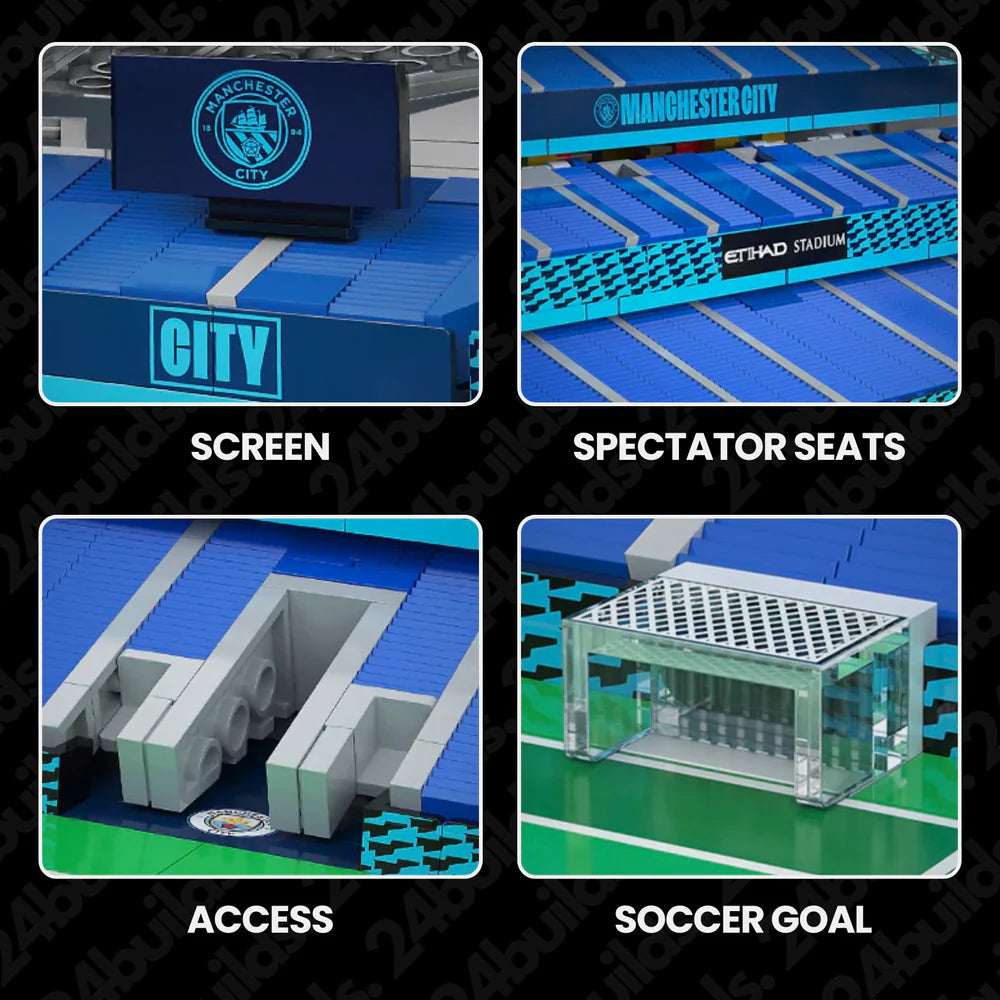 Manchester City Etihad Stadium 4472PCS