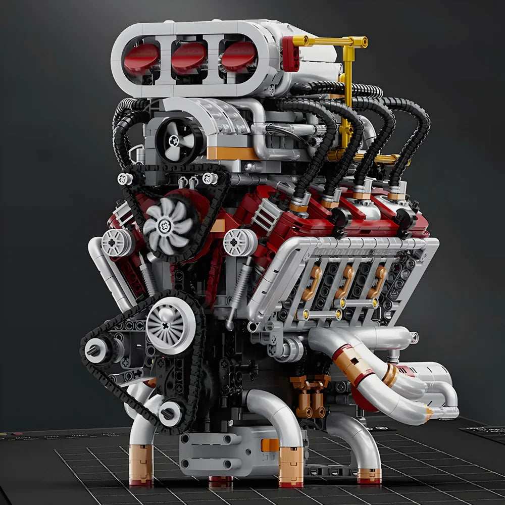 V8 Supercharged Engine 2346PCS