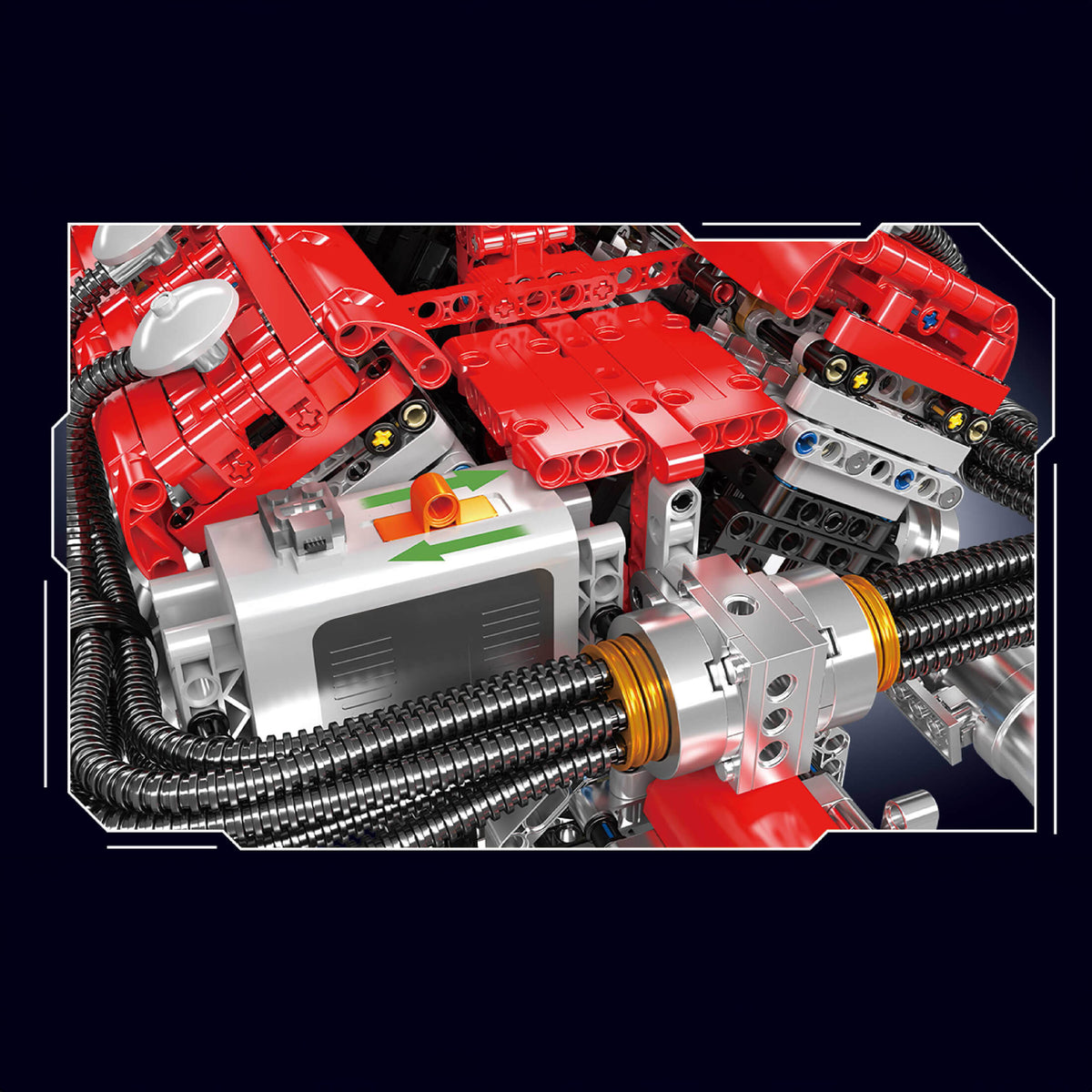 V12 Mechanical Engine 3472PCS