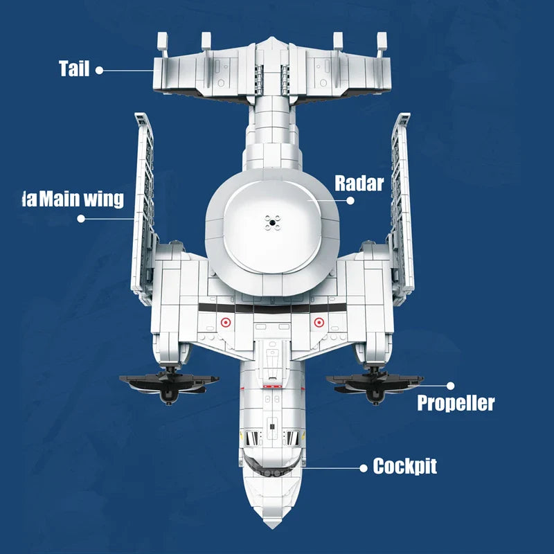 KJ-600 Awacs Fighter 1144PCS