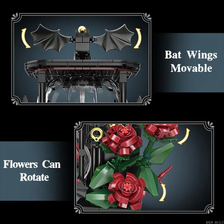 Gothic Rose Hourglass 1001PCS