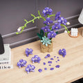 Purple Rose Flower 1369PCS
