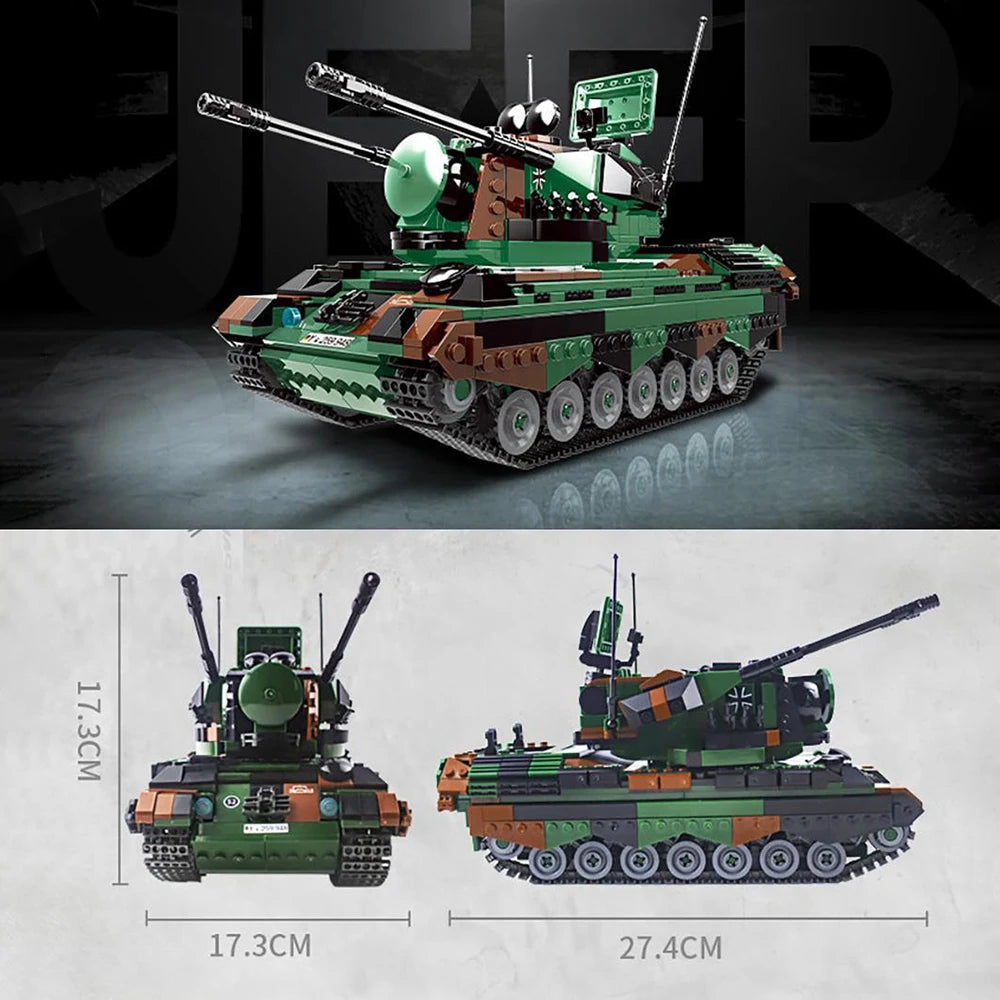 Flakpz Gepard 1352PCS