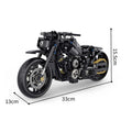 Classic V-Twin Motorcycle 586PCS