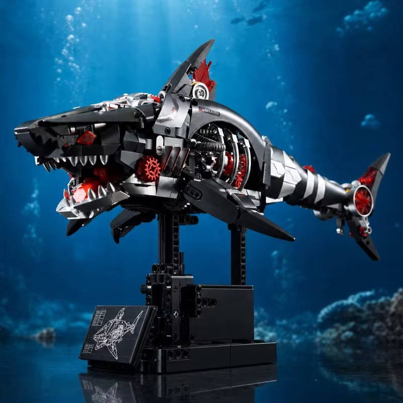 Ocean Mecha Shark 1100PCS