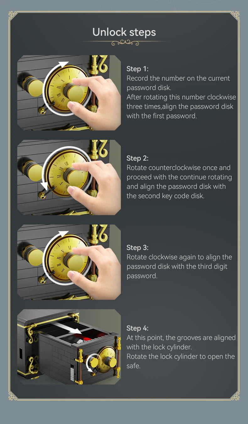 The Combination Safe 442PCS