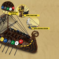 The Viking Warship 2547PCS
